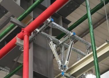 凤庆该抗震支架的整体式支吊架结构协调性好